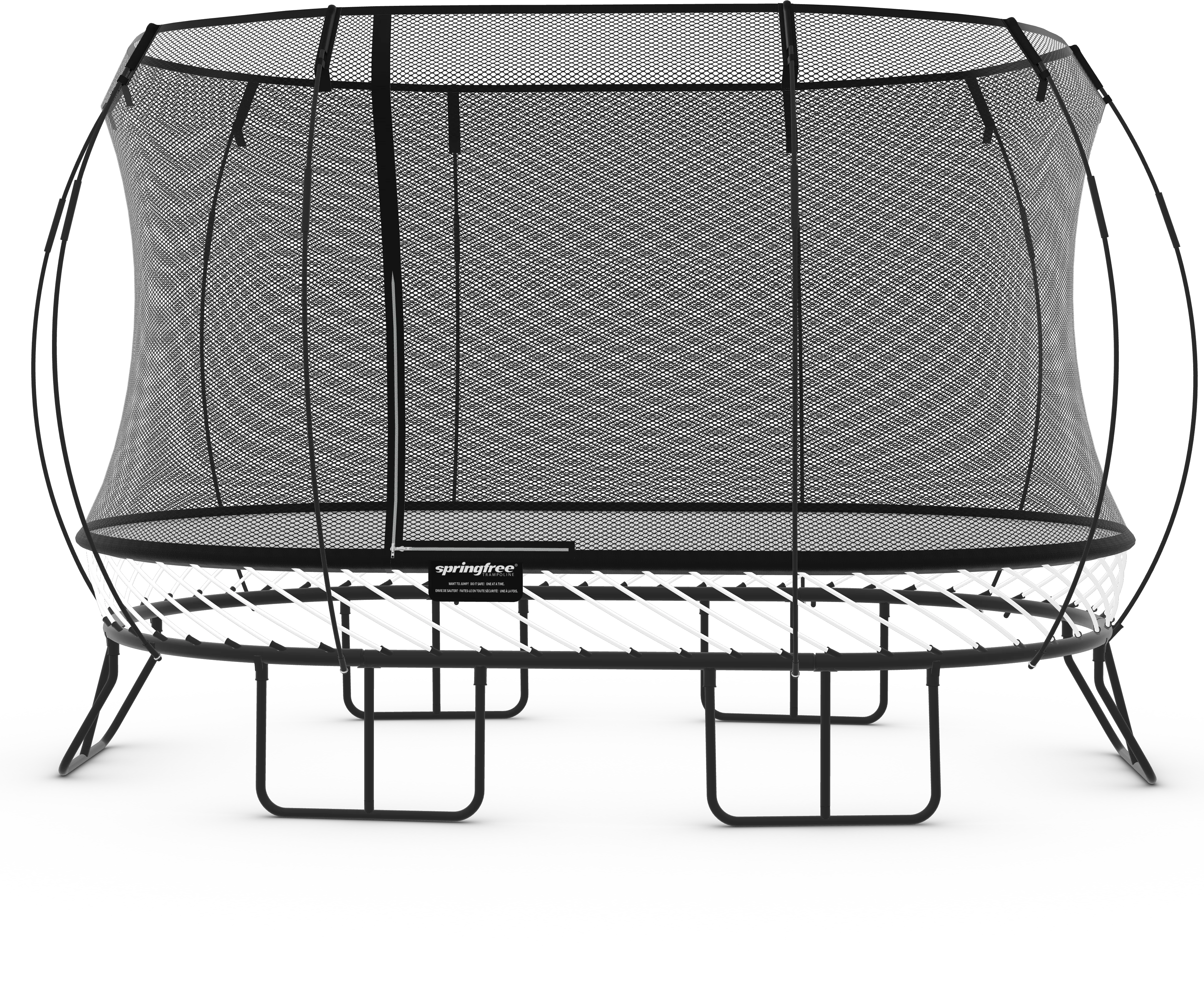 Large Oval Trampoline - 8x13' - Image 10