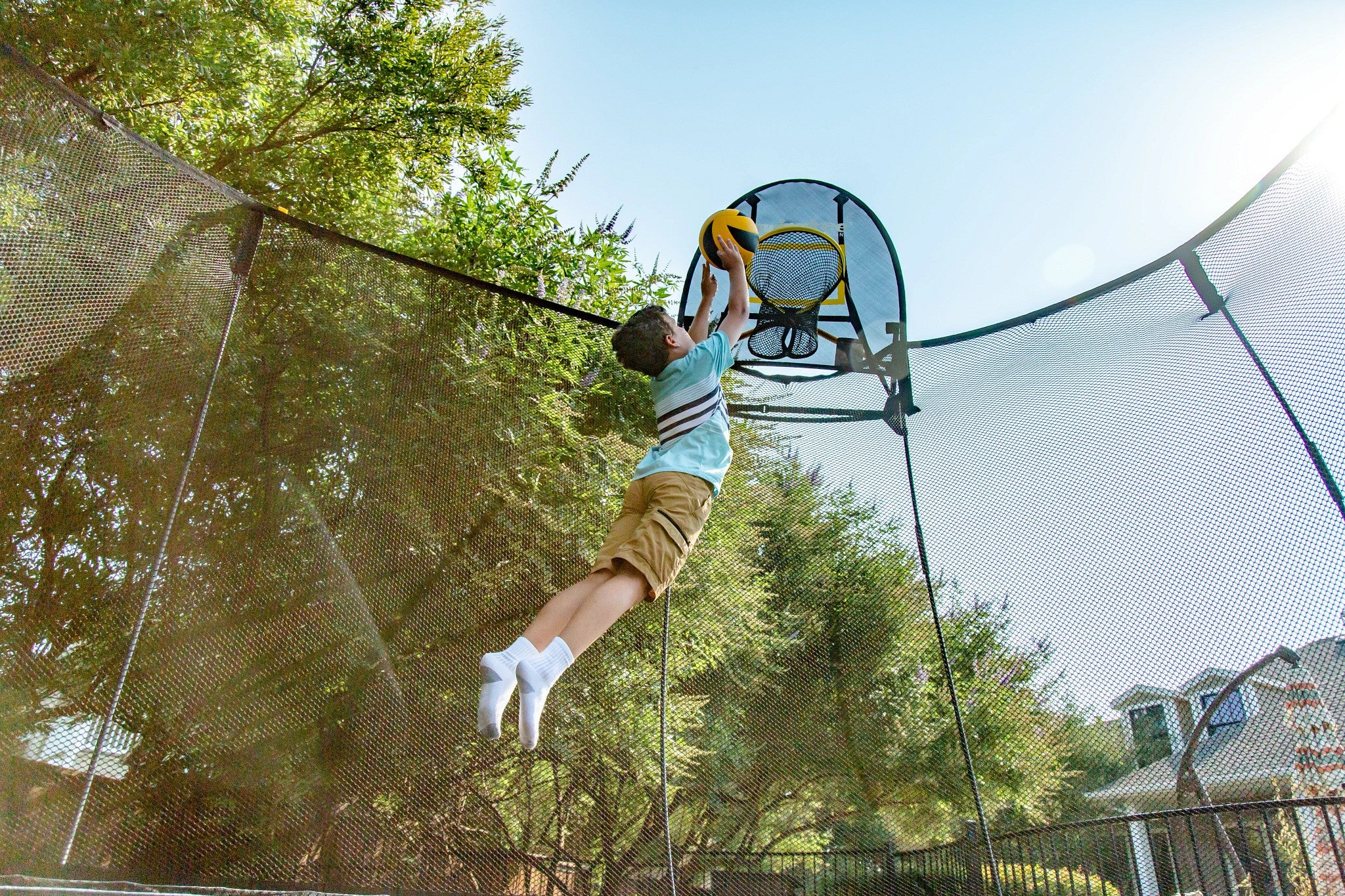 Large Oval Trampoline - 8x13' - Image 8