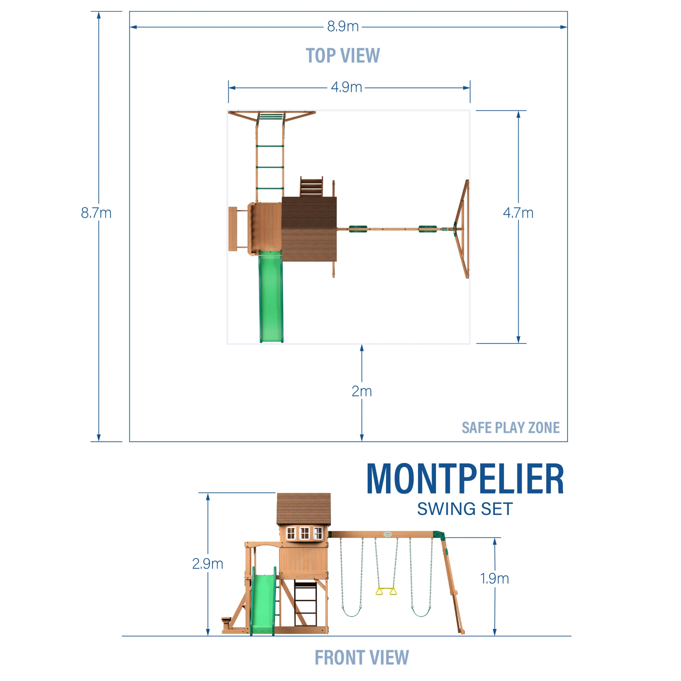 Montipelier Swing Set - Image 14