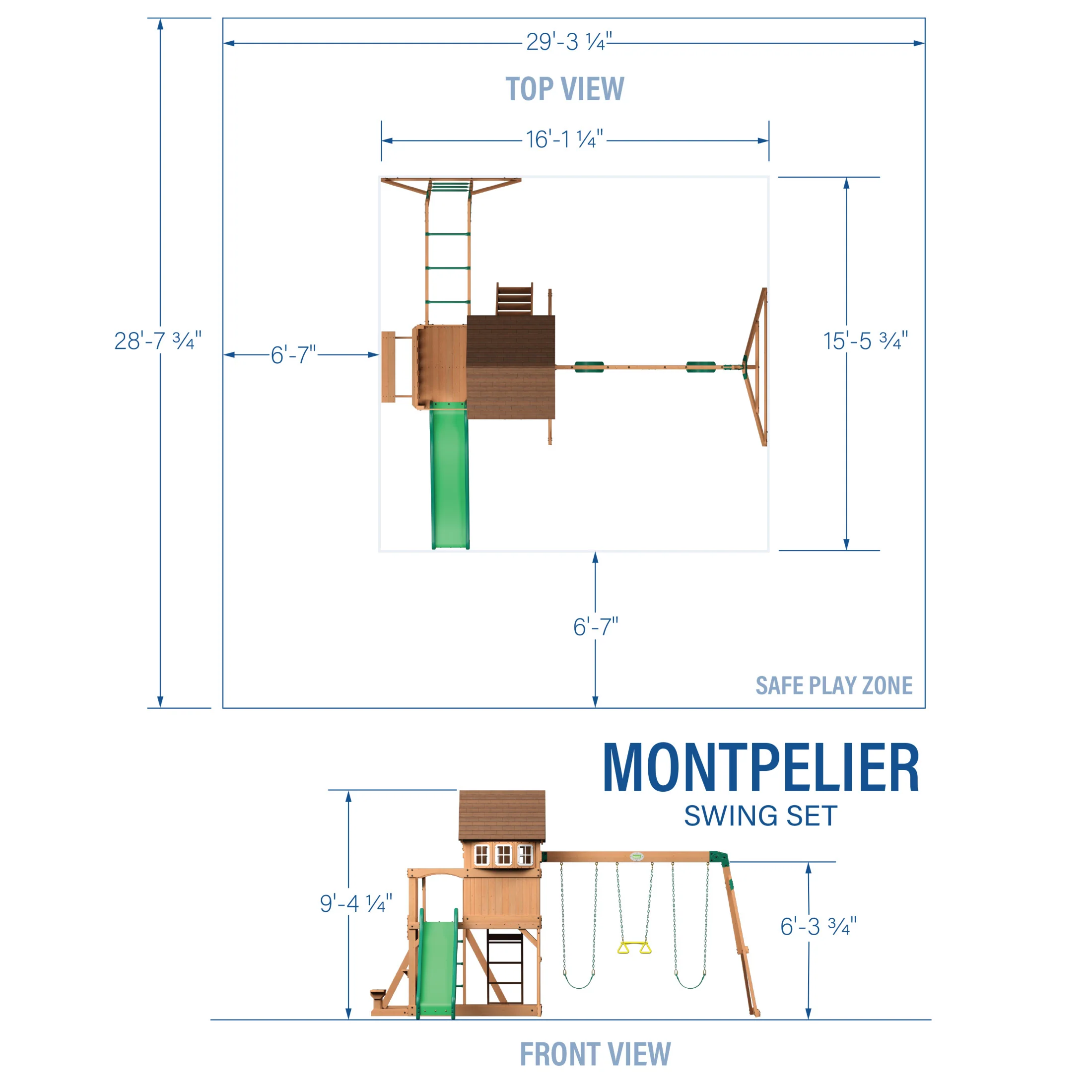 Montipelier Swing Set - Image 3