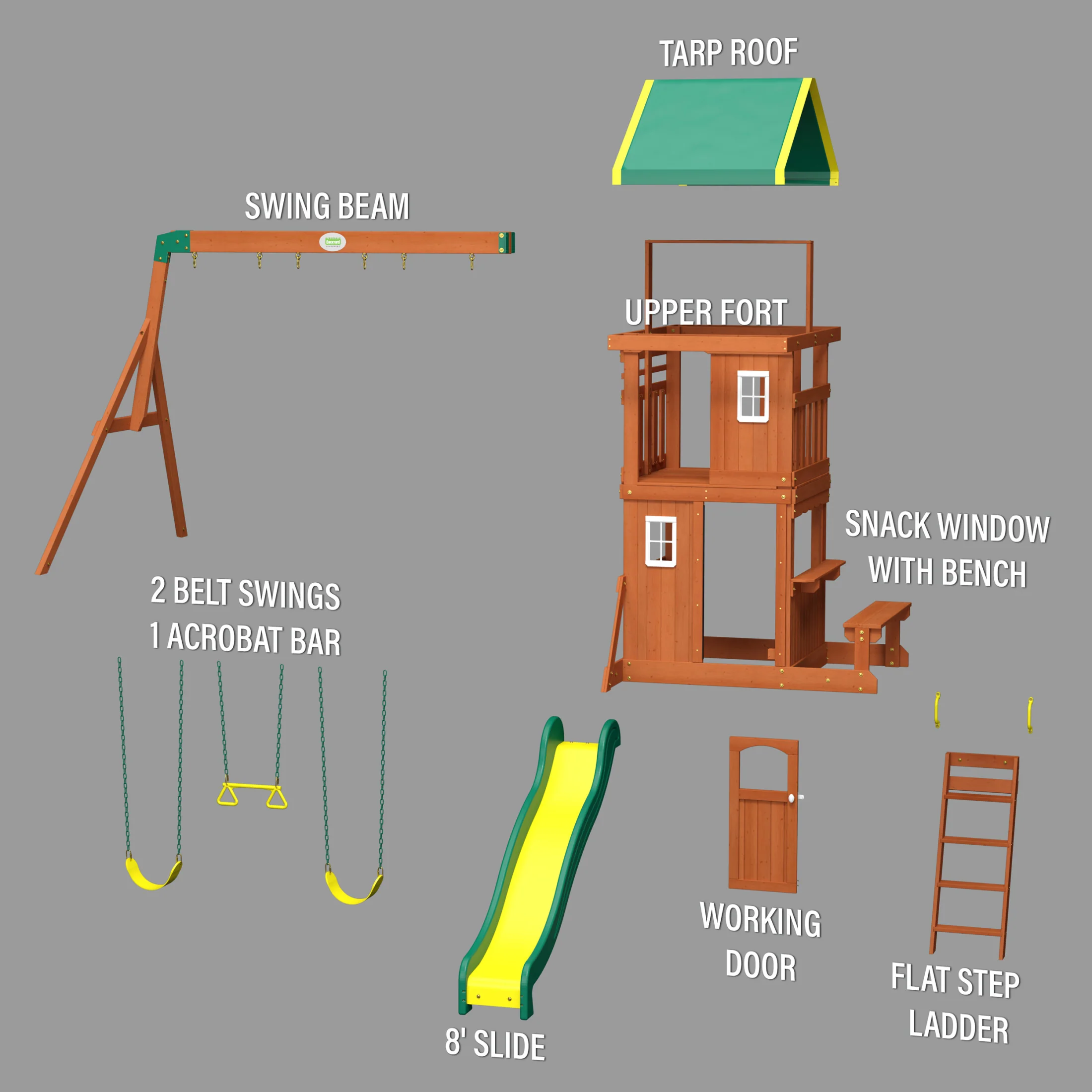 Oakmont Swing Set - Image 11