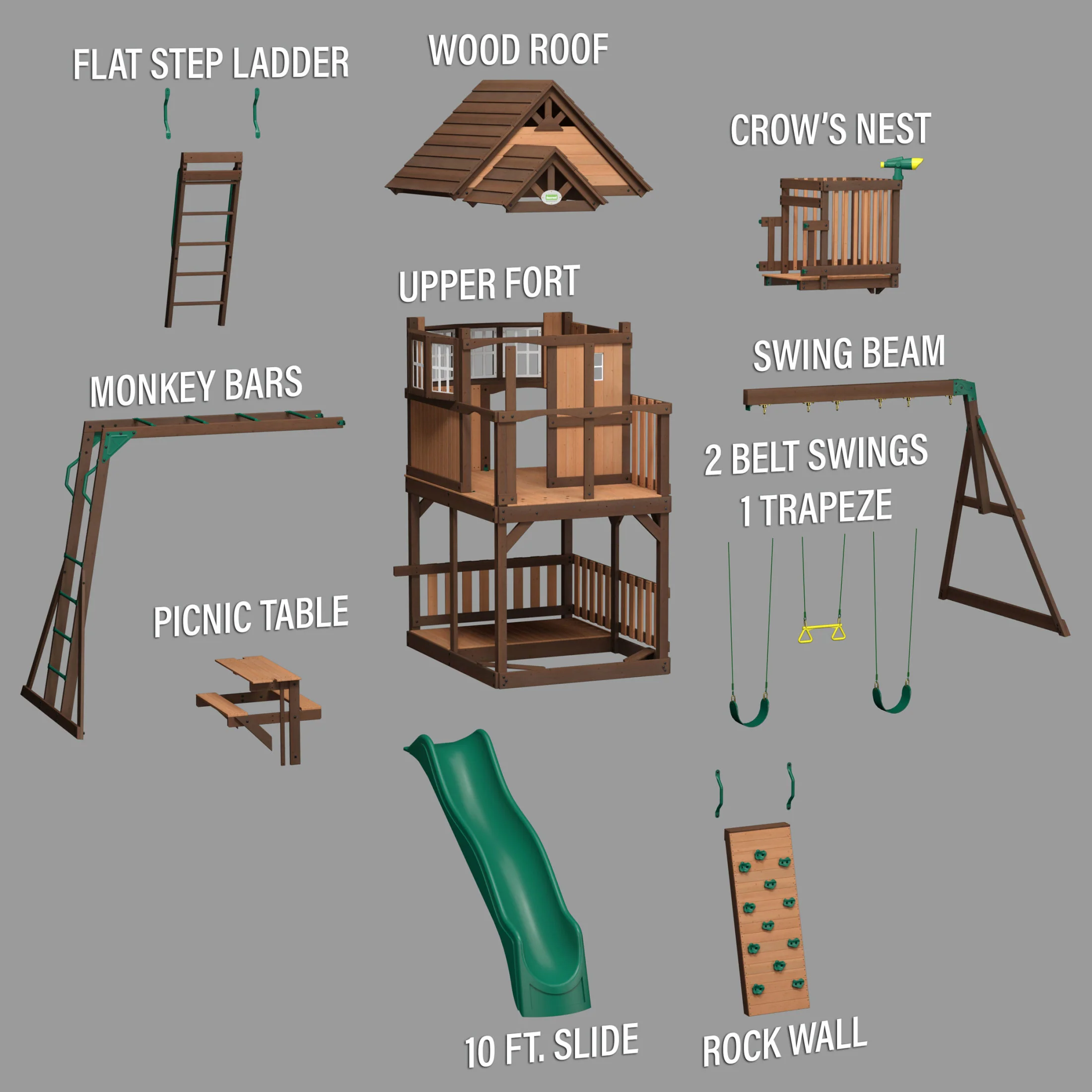 Skyfort II with Wave Slide - Image 11
