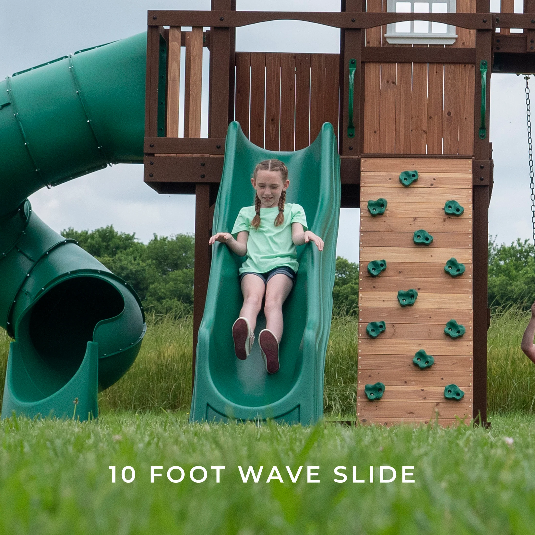 Skyfort III Swing Set - Image 8