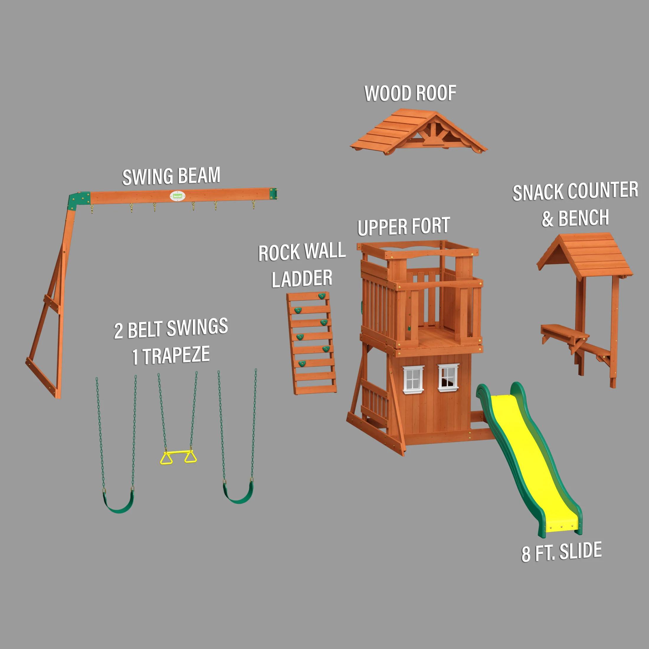 Tanglewood Swing Set - Image 8